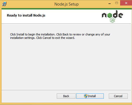 install nodejs yum